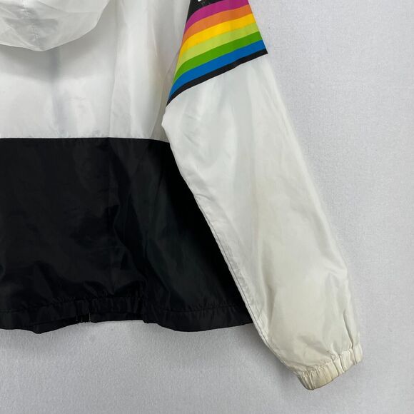 Polaroid Black and White Hooded Windbreaker - Picture 8 of 16